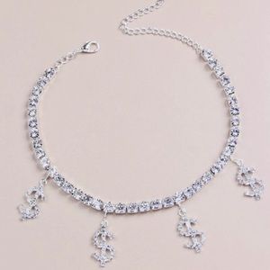 Dollar sign 🤑 Sign Tennis Anklet